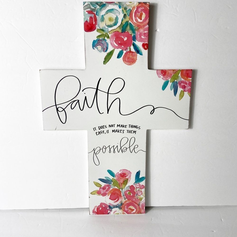 Faith Cross Wall Decor